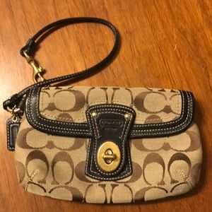 Coach wristlet